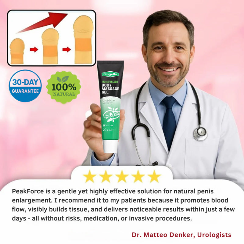 Singello® Natural Herbal Massage Gel — Gentle Soothing & Relaxing Care Formula