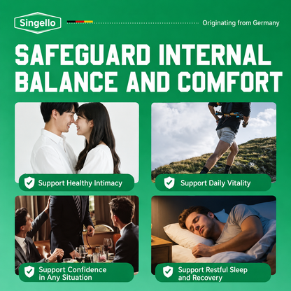 Singello® Natural Herbal Massage Gel — Gentle Soothing & Relaxing Care Formula