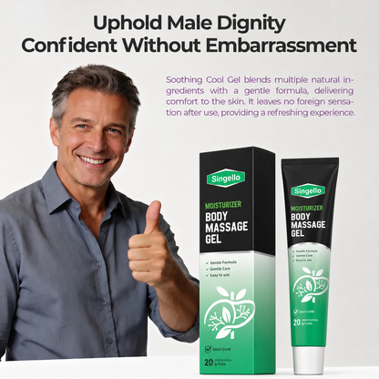 Singello® Natural Herbal Massage Gel — Gentle Soothing & Relaxing Care Formula