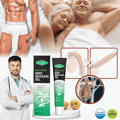 Singello® Natural Herbal Massage Gel — Gentle Soothing & Relaxing Care Formula